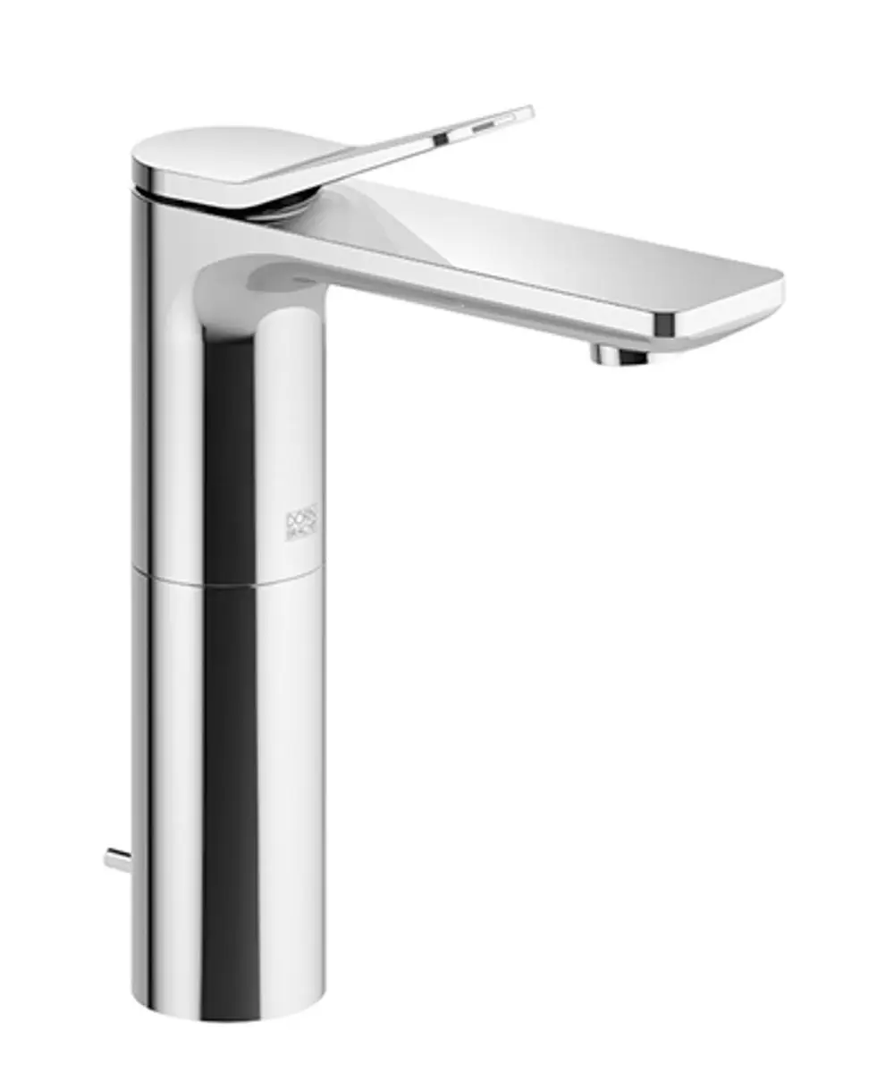 Dornbracht-LISSÉ-Waschtisch-Einhandbatterie-mit Ablaufgarnitur-Ausladung 130mm-Dark Chrome, 33506845-19 Galeriebild 1